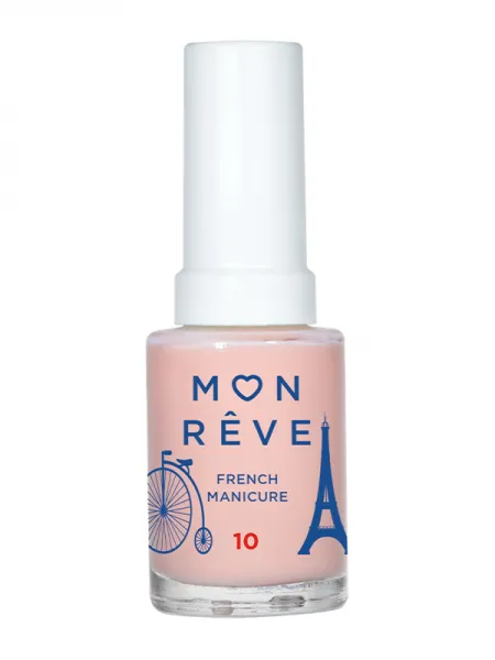 Mon Reve French Manicure - Βερνίκι Νυχιών για Γαλλικό Μανικιούρ 13ml– #SHEER 10 POWDER