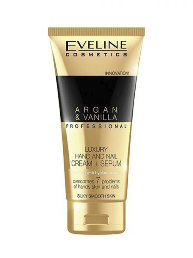 Eveline Hand & Nail Spa Cream + Serum Argan & Vanilla (100ml)