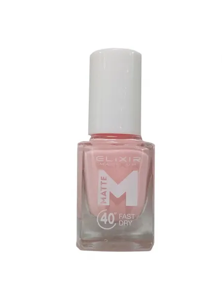 Elixir Βερνίκι Matte 40″ & Up to 8 Days 13ml – #M07 (Shell Pink)