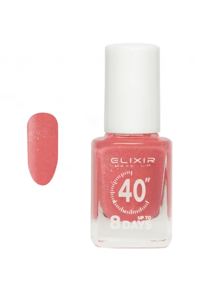 Elixir Βερνίκι 40″ & Up to 8 Days 13ml – #437 (Peachy Crystal)