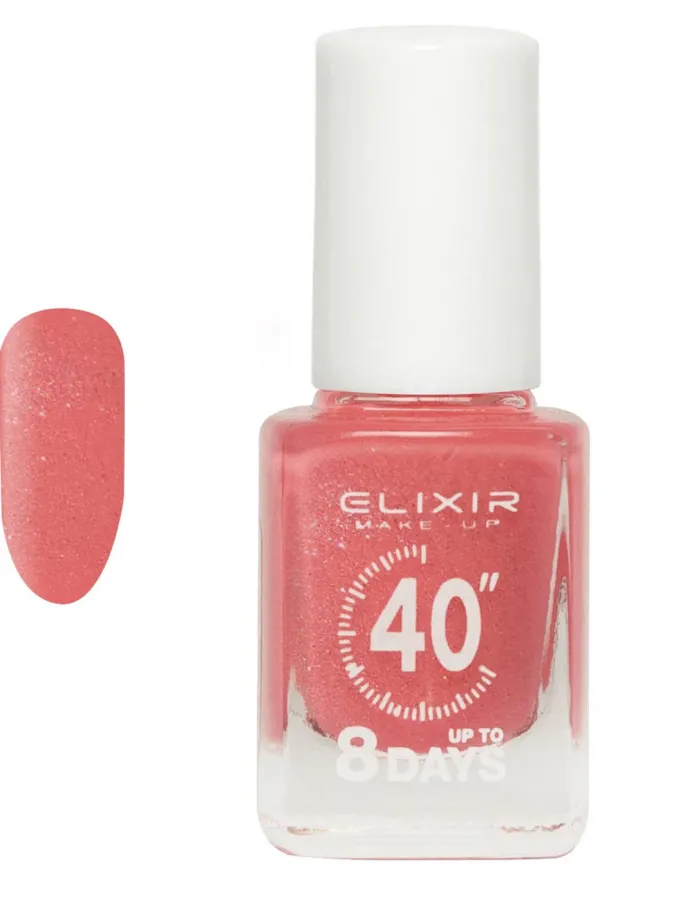 Elixir Βερνίκι 40″ & Up to 8 Days 13ml – #437 (Peachy Crystal)
