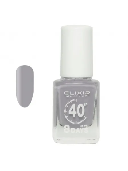 Elixir Βερνίκι 40″ & Up to 8 Days 13ml – #441 (Cloudy Grey)