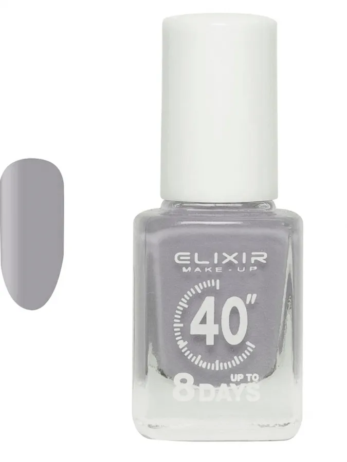 Elixir Βερνίκι 40″ & Up to 8 Days 13ml – #441 (Cloudy Grey)