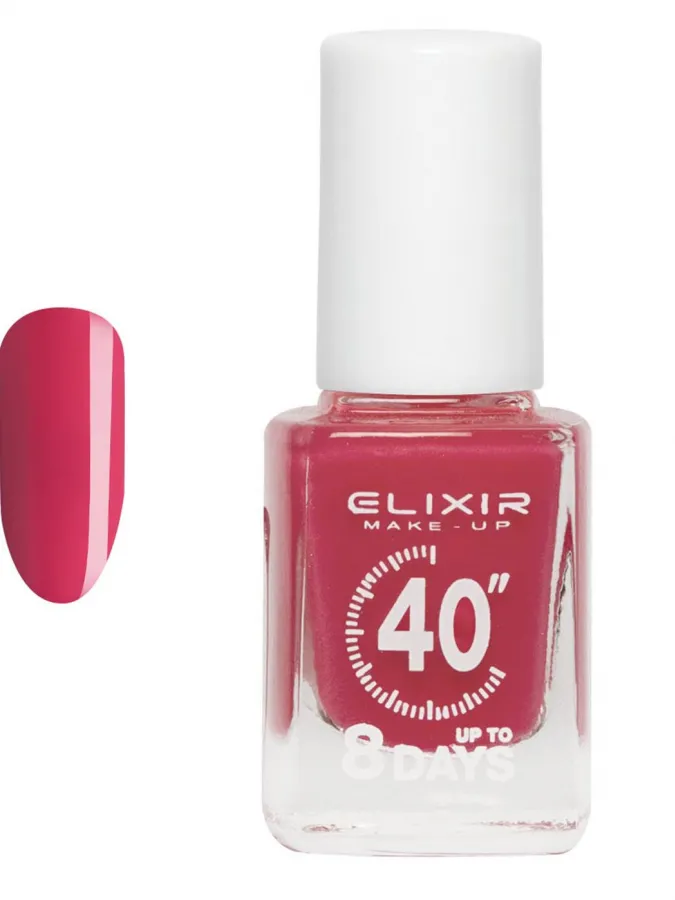 Elixir Βερνίκι 40″ & Up to 8 Days 13ml – #444 (Warm Pink)