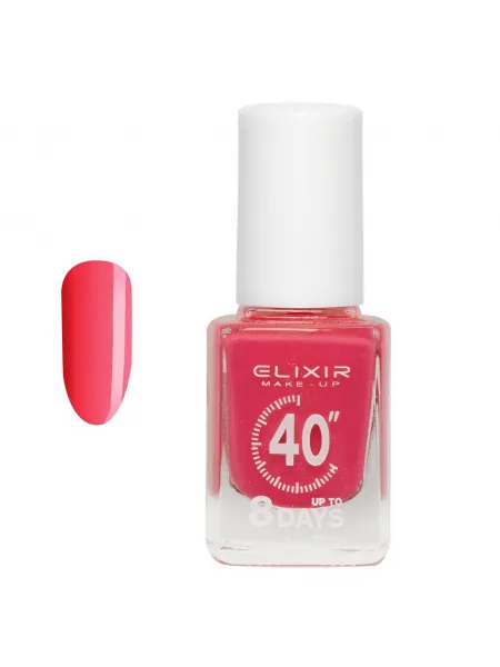 Elixir Βερνίκι 40″ & Up to 8 Days 13ml – #445 (Orange Pink)