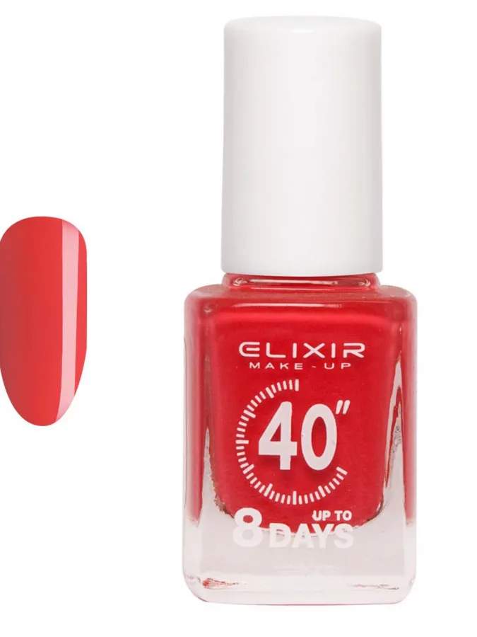 Elixir Βερνίκι 40″ & Up to 8 Days 13ml – #446 (Bright Coral)