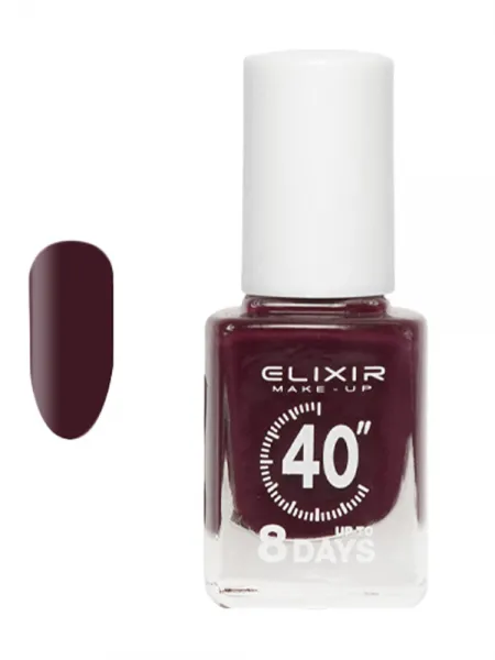 Elixir Βερνίκι 40″ & Up to 8 Days 13ml – #104 (MAHOGANY)