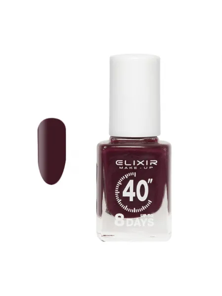 Elixir Βερνίκι 40″ & Up to 8 Days 13ml – #104 (MAHOGANY)