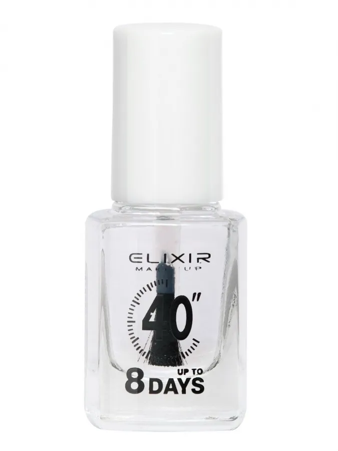 Elixir Βερνίκι 40″ & Up to 8 Days 13ml – #001 (Clear)