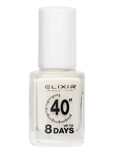 Elixir Βερνίκι 40″ & Up to 8 Days 13ml – #004 (Milky White)