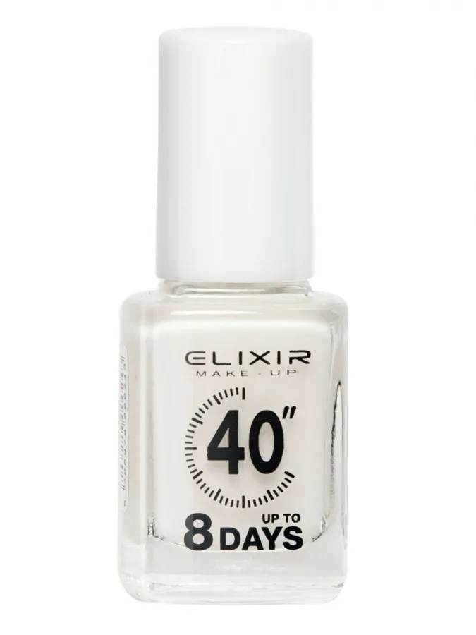 Elixir Βερνίκι 40″ & Up to 8 Days 13ml – #004 (Milky White)