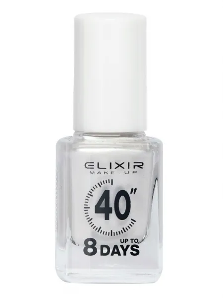 Elixir Βερνίκι 40″ & Up to 8 Days 13ml – #005 (White Pearl)