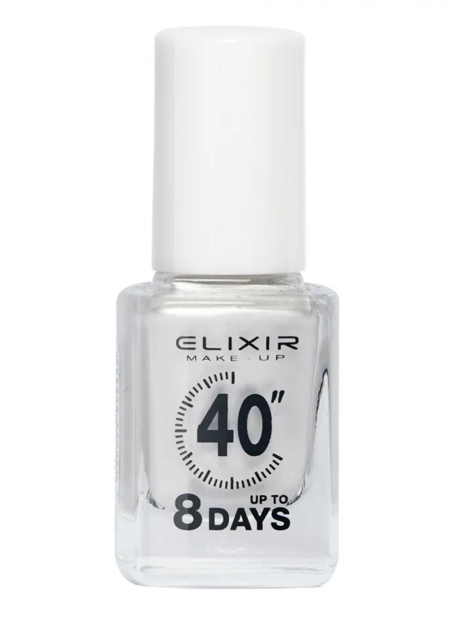 Elixir Βερνίκι 40″ & Up to 8 Days 13ml – #005 (White Pearl)