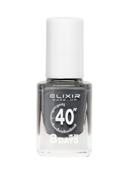 Elixir Βερνίκι 40″ & Up to 8 Days 13ml – #016 (Black)