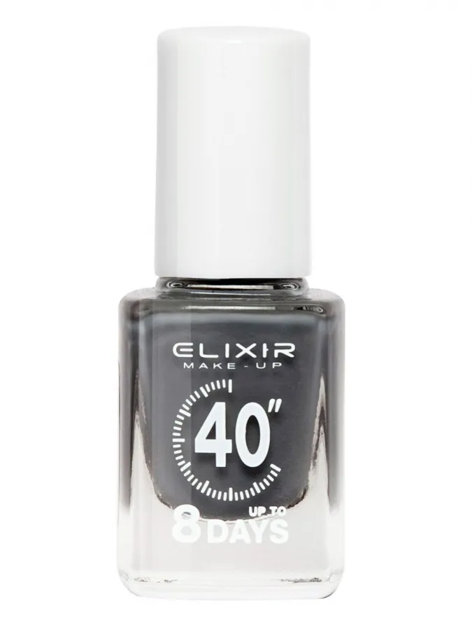 Elixir Βερνίκι 40″ & Up to 8 Days 13ml – #016 (Black)