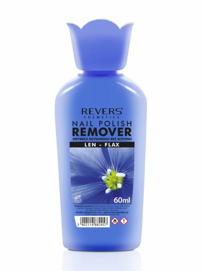 Revers Nail polish remover 60ml #FLAX Revers Nail polish remover 60ml #FLAX