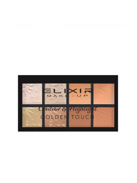 Elixir Παλέτα Contour & Highlight GOLDEN TOUCH #844B
