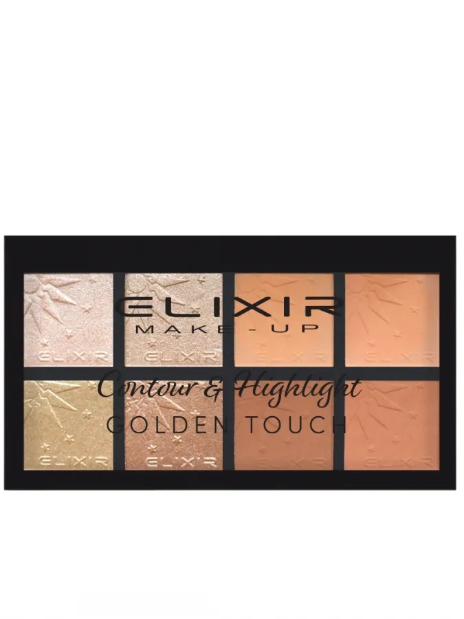 Elixir Παλέτα Contour & Highlight GOLDEN TOUCH #844B