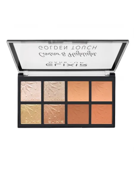 Elixir Παλέτα Contour & Highlight GOLDEN TOUCH #844B