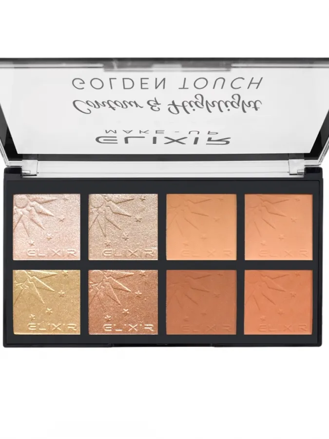 Elixir Παλέτα Contour & Highlight GOLDEN TOUCH #844B