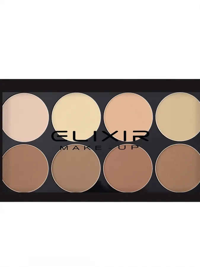 Elixir Παλέτα Περιγράμματος (Contouring) με 8 αποχρώσεις #771
