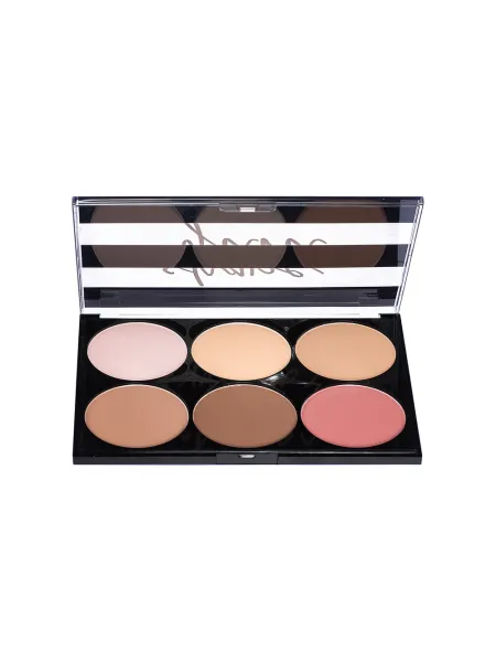Mon Reve Shape Guru - Παλέτα highlighter, contour & blush 24gr #03 Deep