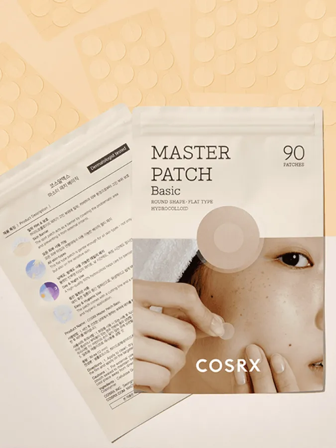 COSRX Master Patch Basic 90τμχ – Υδροκολλοειδή Επιθέματα Σπυριών για Προστασία, Απορρόφηση & Επανόρθωση COSRX Master Patch Basic 90τμχ – Υδροκολλοειδή Επιθέματα Σπυριών για Προστασία, Απορρόφηση & Επανόρθωση