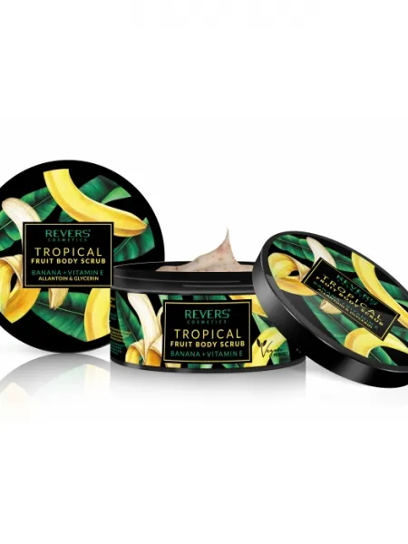 Revers Coarse-grained body scrub TROPICAL FRUIT with banana flower extract 200ml
