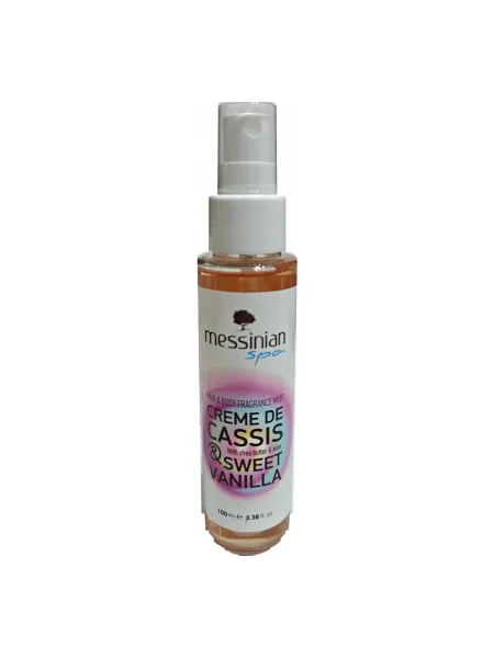 Messinian Spa Hair & Body Fragrance Mist Creme de Cassis & Sweet Vanilla 100ml – Αρωματικό Σπρέι Μαλλιών & Σώματος