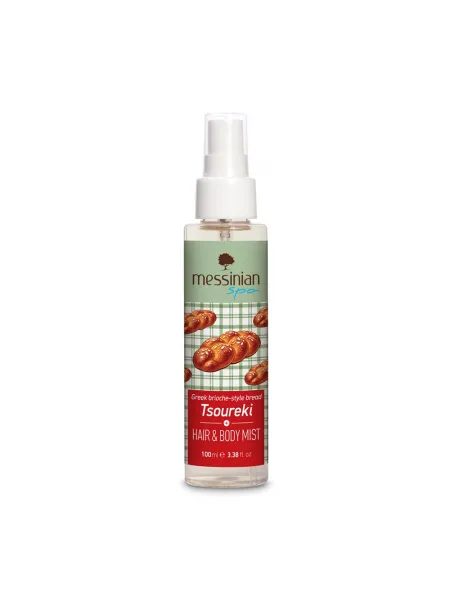 Messinian Spa Hair & Body Mist Τσουρέκι 100ml – Αρωματικό Σπρέι Μαλλιών & Σώματος