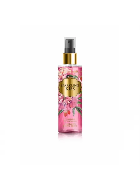 Revers LOTUS BODY MIST SPARKLING KISS Champagne & Strawberries 210ml