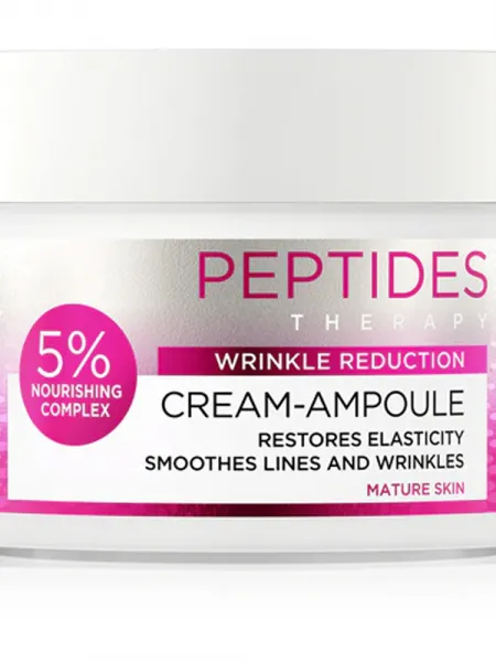 Eveline Cosmetics Peptide Therapy Ampoule Cream 50ml – Κρέμα Προσώπου με Πεπτίδια για Ρυτίδες, Σύσφιξη & Θρέψη