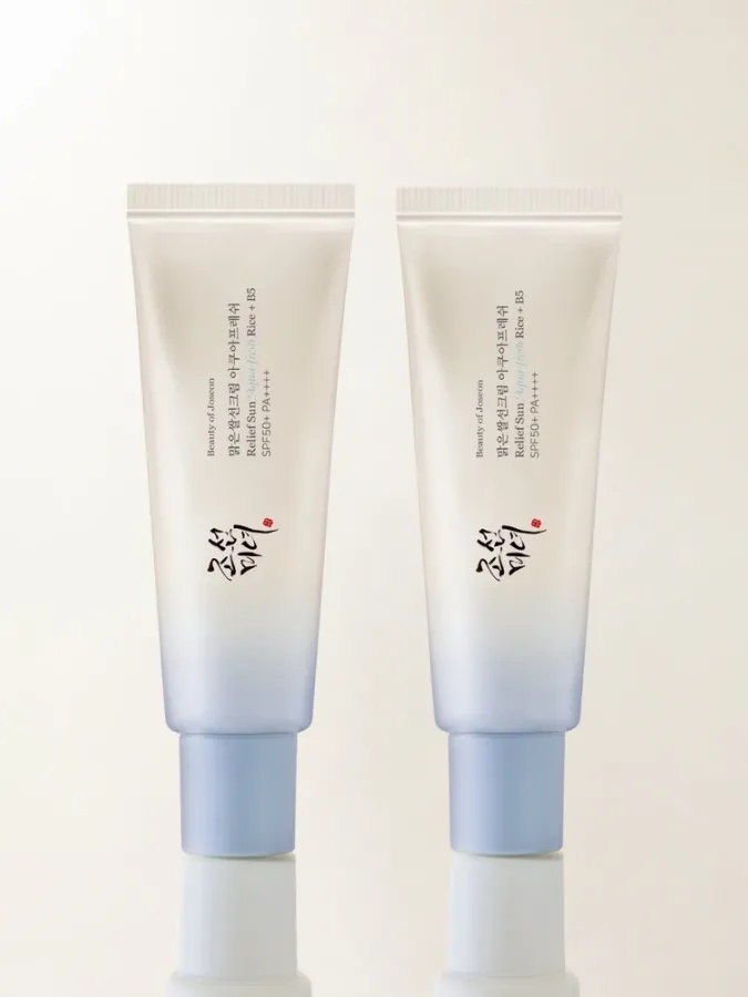 Beauty of Joseon Relief Sun Aqua-Fresh: Rice + B5 SPF50+ PA++++ 50ml – Ελαφρύ Αντηλιακό Προσώπου για Λιπαρές & Μικτές Επιδερμίδες