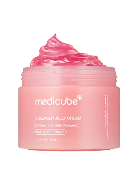 Medicube Collagen Jelly Cream 110ml – Κρέμα Προσώπου Jelly με Κολλαγόνο & Νιασιναμίδη για Ενυδάτωση, Σφριγηλότητα & Λάμψη