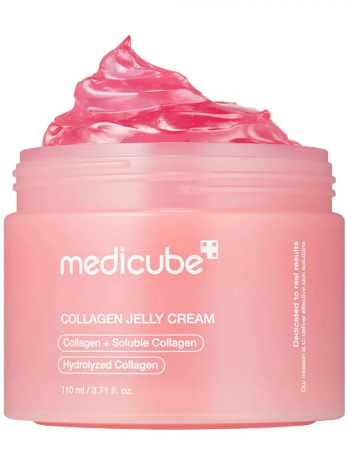 Medicube Collagen Jelly Cream 110ml – Κρέμα Προσώπου Jelly με Κολλαγόνο & Νιασιναμίδη για Ενυδάτωση, Σφριγηλότητα & Λάμψη