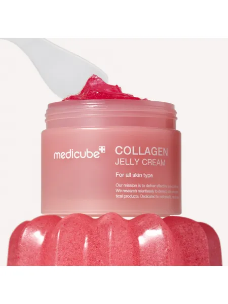 Medicube Collagen Jelly Cream 110ml – Κρέμα Προσώπου Jelly με Κολλαγόνο & Νιασιναμίδη για Ενυδάτωση, Σφριγηλότητα & Λάμψη