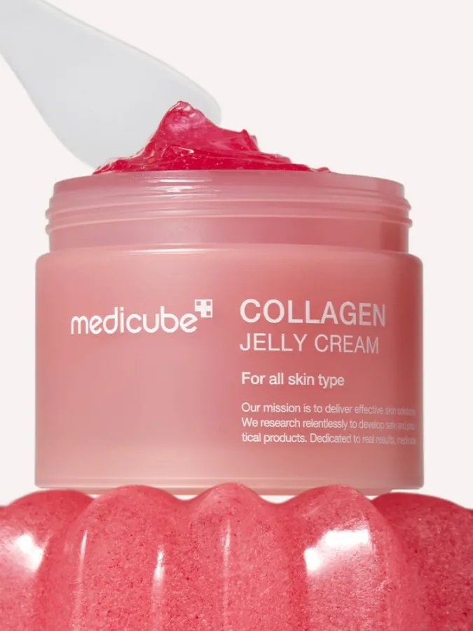Medicube Collagen Jelly Cream 110ml – Κρέμα Προσώπου Jelly με Κολλαγόνο & Νιασιναμίδη για Ενυδάτωση, Σφριγηλότητα & Λάμψη