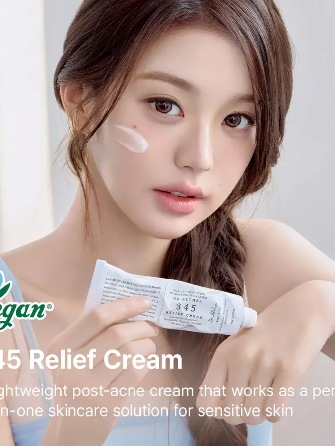 Dr.Althea 345 Relief Cream 50ml – Κρέμα Προσώπου για Σημάδια Ακμής, Καταπράυνση & Ενυδάτωση