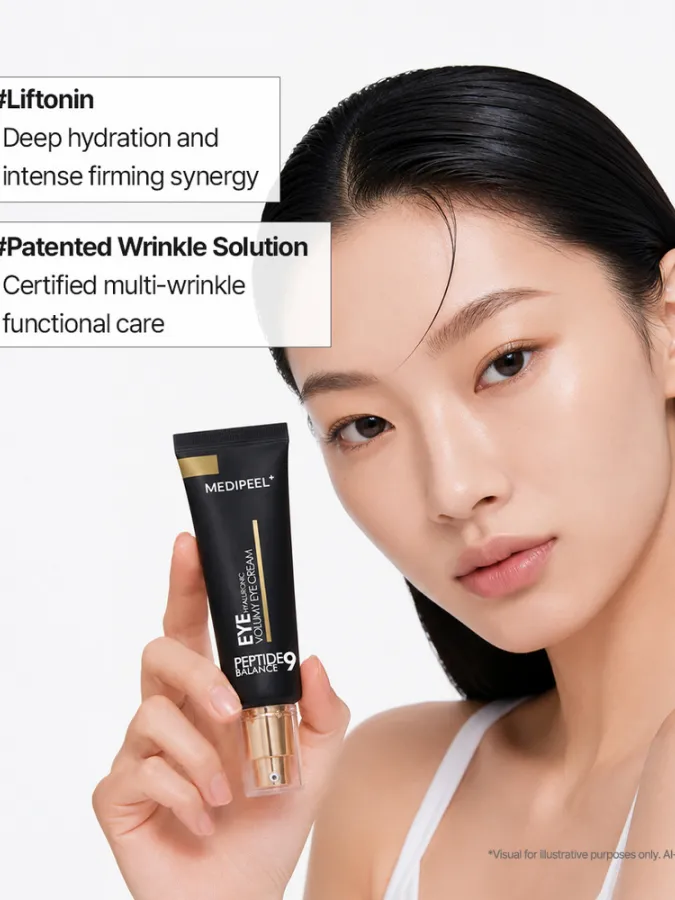 Medi-Peel Peptide 9 Hyaluronic Volumy Eye Cream 40ml – Κρέμα Ματιών με Πεπτίδια για Ενυδάτωση, Σύσφιξη & Λεπτές Γραμμές Medi-Peel Peptide 9 Hyaluronic Volumy Eye Cream 40ml – Κρέμα Ματιών με Πεπτίδια για Ενυδάτωση, Σύσφιξη & Λεπτές Γραμμές