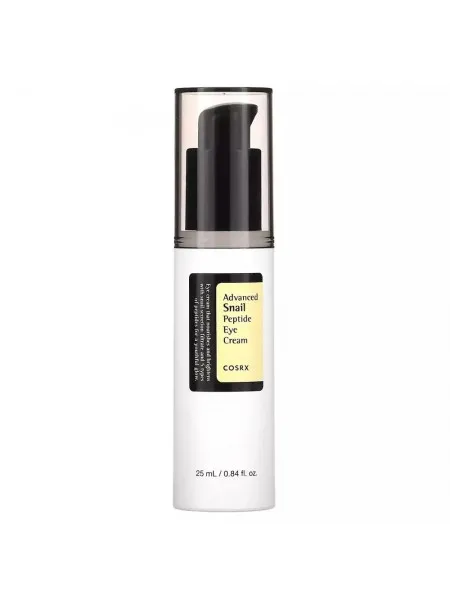 COSRX Advanced Snail Peptide Eye Cream 25ml – Κρέμα Ματιών με 73,6% Έκκριμα Σαλιγκαριού & Πεπτίδια για Μαύρους Κύκλους, Πρήξιμο & Λεπτές Γραμμές
