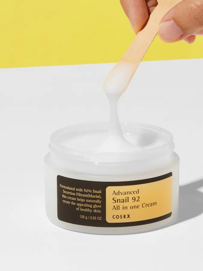 COSRX Advanced Snail 92 All in One Cream 100g – Κρέμα Προσώπου με Έκκριμα Σαλιγκαριού για Ενυδάτωση, Ενίσχυση Φραγμού & Ελαστικότητα