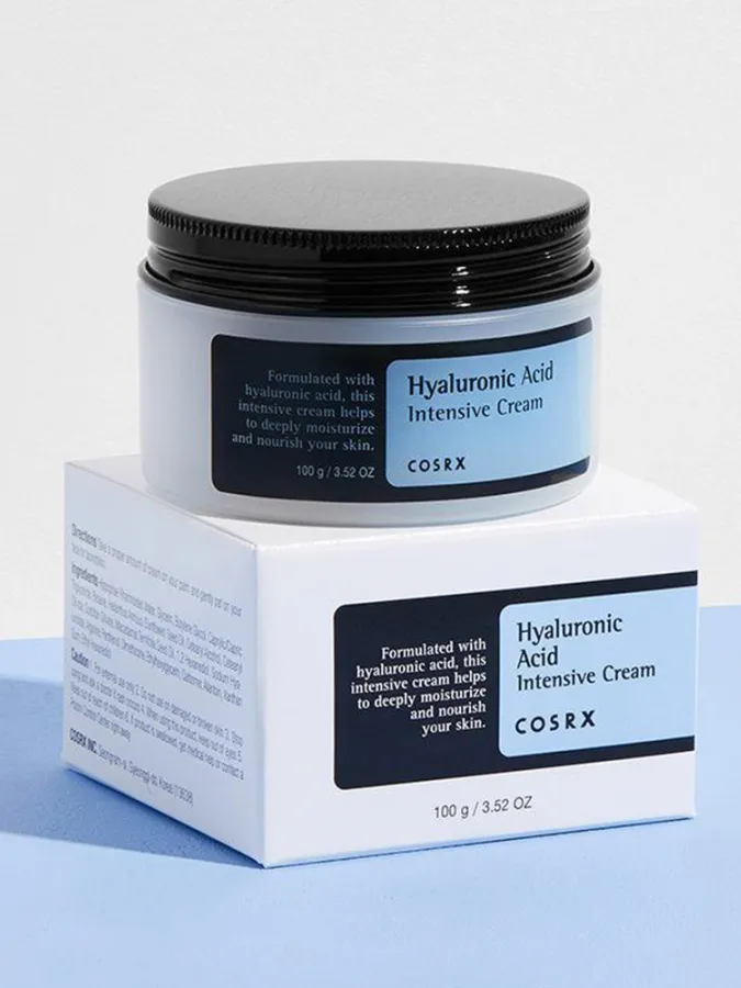 COSRX Hyaluronic Acid Intensive Cream 100g – Κρέμα Προσώπου με Υαλουρονικό Οξύ για Βαθιά Ενυδάτωση, Ξηρότητα & Λεπτές Γραμμές