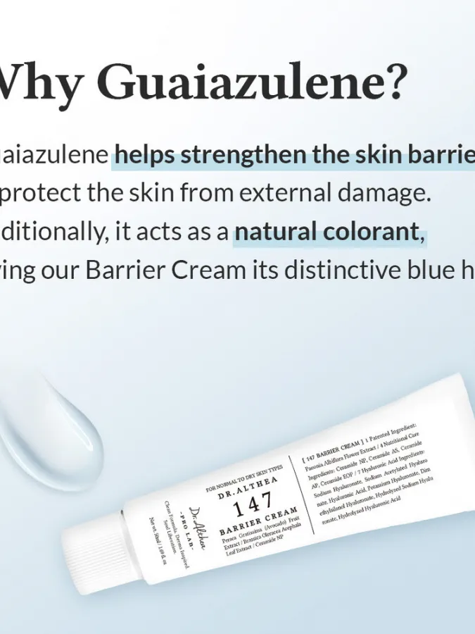 Dr.Althea 147 Barrier Cream 50ml – Κρέμα Προσώπου για Ενίσχυση Επιδερμιδικού Φραγμού, Ενυδάτωση & Θρέψη