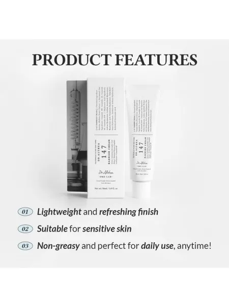 Dr.Althea 147 Barrier Cream 50ml – Κρέμα Προσώπου για Ενίσχυση Επιδερμιδικού Φραγμού, Ενυδάτωση & Θρέψη