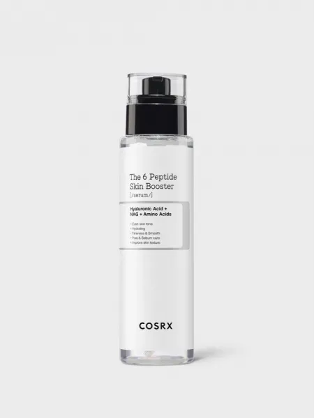 COSRX The 6 Peptide Skin Booster Serum 150ml – Booster Ορός Προσώπου με 6 Πεπτίδια για Σύσφιξη, Ελαστικότητα, Λάμψη & Λεία Υφή