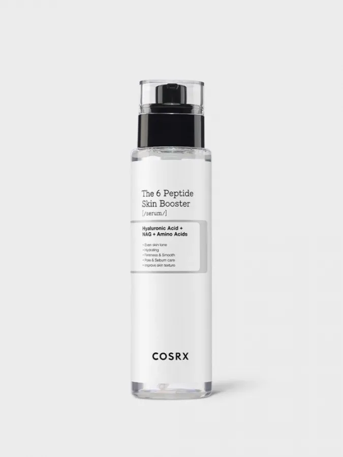 COSRX The 6 Peptide Skin Booster Serum 150ml – Booster Ορός Προσώπου με 6 Πεπτίδια για Σύσφιξη, Ελαστικότητα, Λάμψη & Λεία Υφή