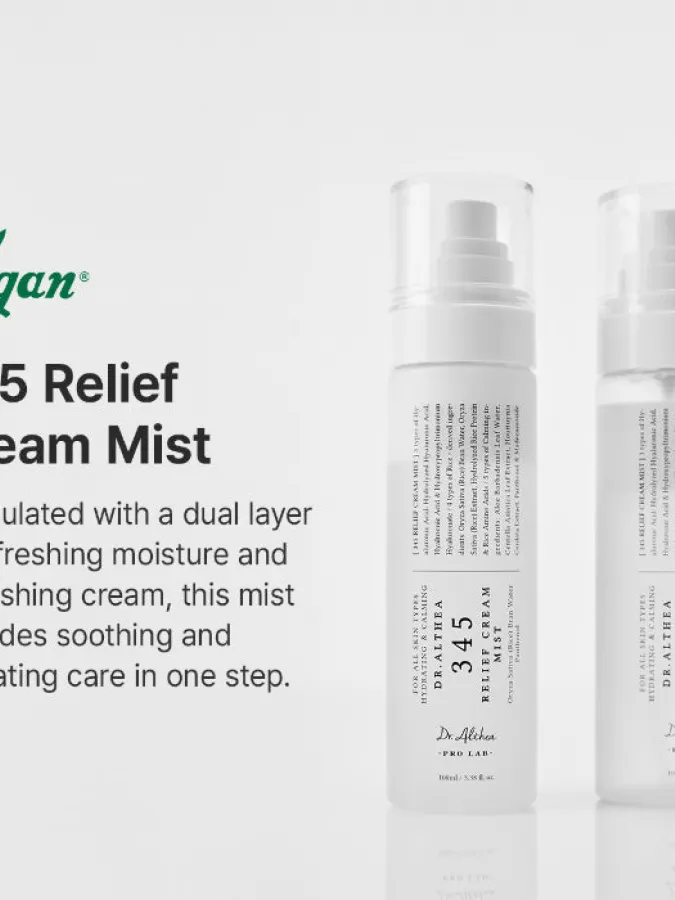 Dr.Althea 345 Relief Cream Mist 60ml – Mist Προσώπου με Υαλουρονικό Οξύ & Centella για Ενυδάτωση, Καταπράυνση & Ενίσχυση Φραγμού Dr.Althea 345 Relief Cream Mist 60ml – Mist Προσώπου με Υαλουρονικό Οξύ & Centella για Ενυδάτωση, Καταπράυνση & Ενίσχυση Φραγμού