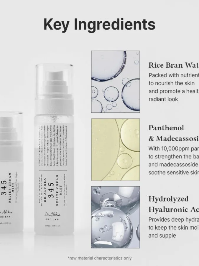 Dr.Althea 345 Relief Cream Mist 60ml – Mist Προσώπου με Υαλουρονικό Οξύ & Centella για Ενυδάτωση, Καταπράυνση & Ενίσχυση Φραγμού Dr.Althea 345 Relief Cream Mist 60ml – Mist Προσώπου με Υαλουρονικό Οξύ & Centella για Ενυδάτωση, Καταπράυνση & Ενίσχυση Φραγμού