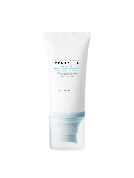 SKIN1004 Madagascar Centella Hyalu-Cica Water-Fit Sun Serum SPF50+ PA++++ 50ml – Αντηλιακό Serum Προσώπου με Centella & Υαλουρονικό Οξύ για Ενυδάτωση, Καταπράυνση & Λάμψη
