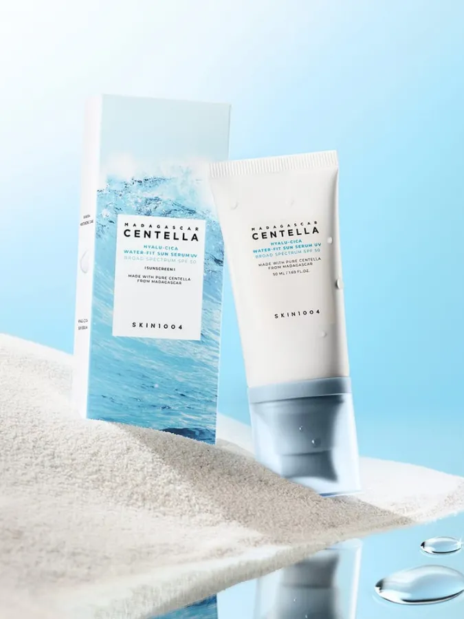 SKIN1004 Madagascar Centella Hyalu-Cica Water-Fit Sun Serum SPF50+ PA++++ 50ml – Αντηλιακό Serum Προσώπου με Centella & Υαλουρονικό Οξύ για Ενυδάτωση, Καταπράυνση & Λάμψη SKIN1004 Madagascar Centella Hyalu-Cica Water-Fit Sun Serum SPF50+ PA++++ 50ml – Αντηλιακό Serum Προσώπου με Centella & Υαλουρονικό Οξύ για Ενυδάτωση, Καταπράυνση & Λάμψη